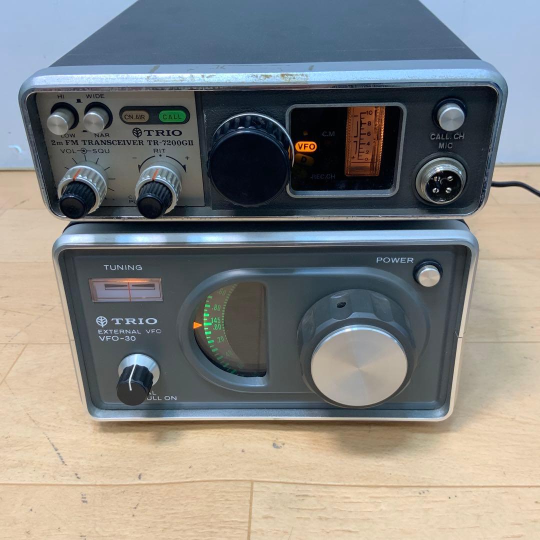 TRIO無線機＆外付けVFO　TR-7200II&VFO-30