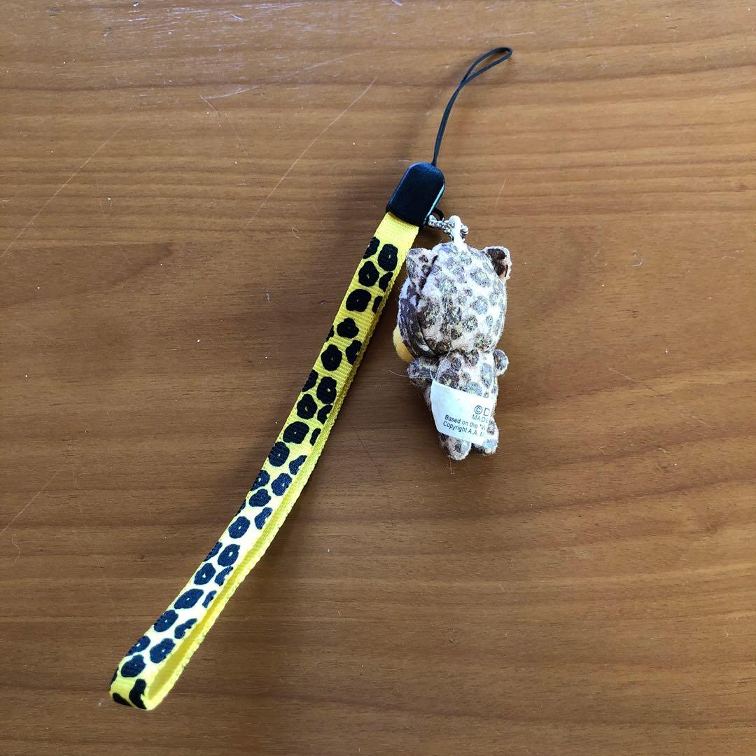 ストラップ　くまのプーさん（アニマル着ぐるみなど）【６個セット】