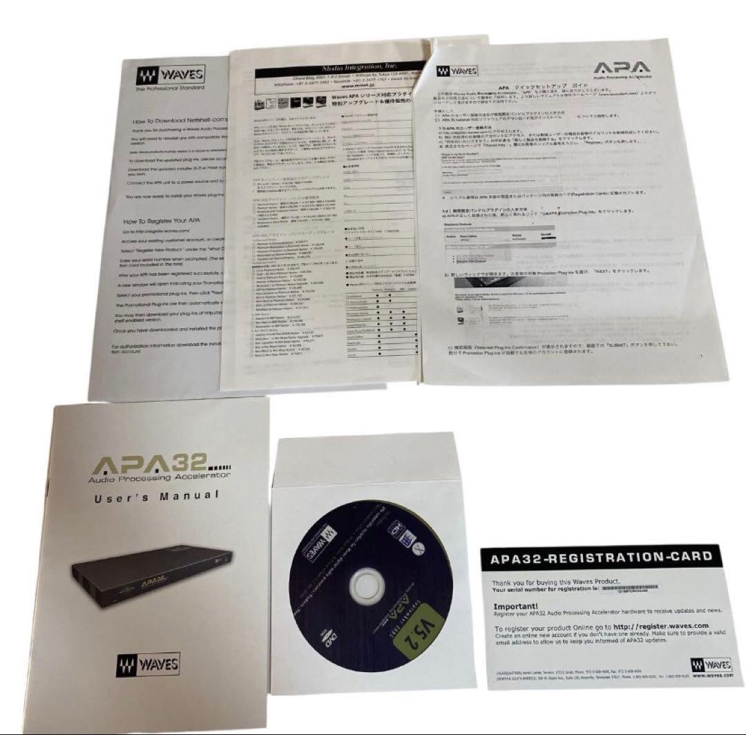 DTM・DAW WAVES APA32 Audio Processing Accelerator