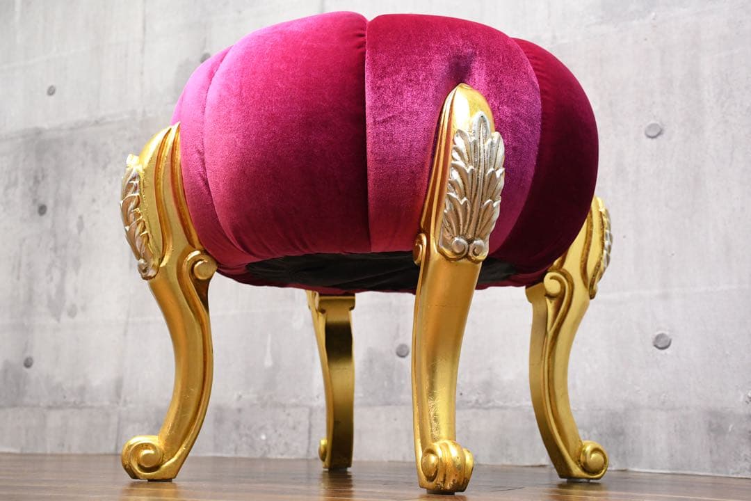 CLC47 APIS アピス六本木 Volpi スツール 猫脚 イタリア製