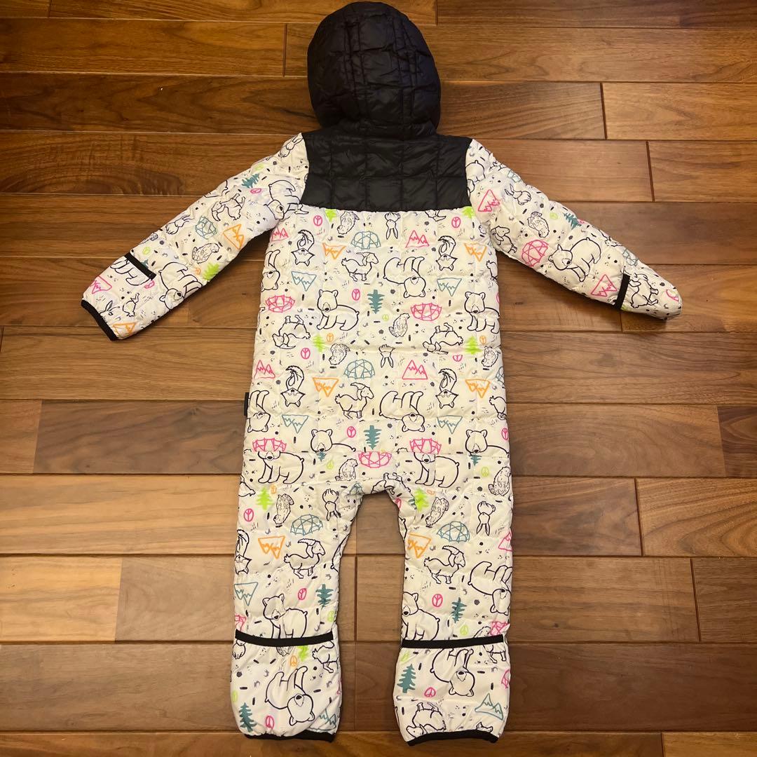 日本未発売？THE NORTH FACEベビーダウン　アウタースノーウェア動物柄