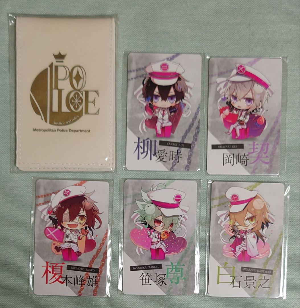 Collar×Malice　キャラポップストア　手帳型カードケース　IDカード