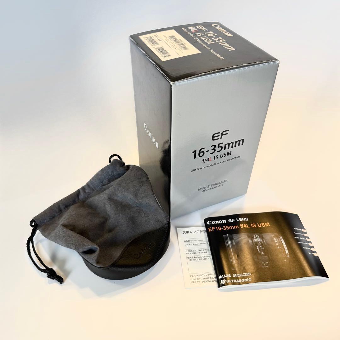 レンズ(ズーム) CANON EF16-35mm F4L IS USM
