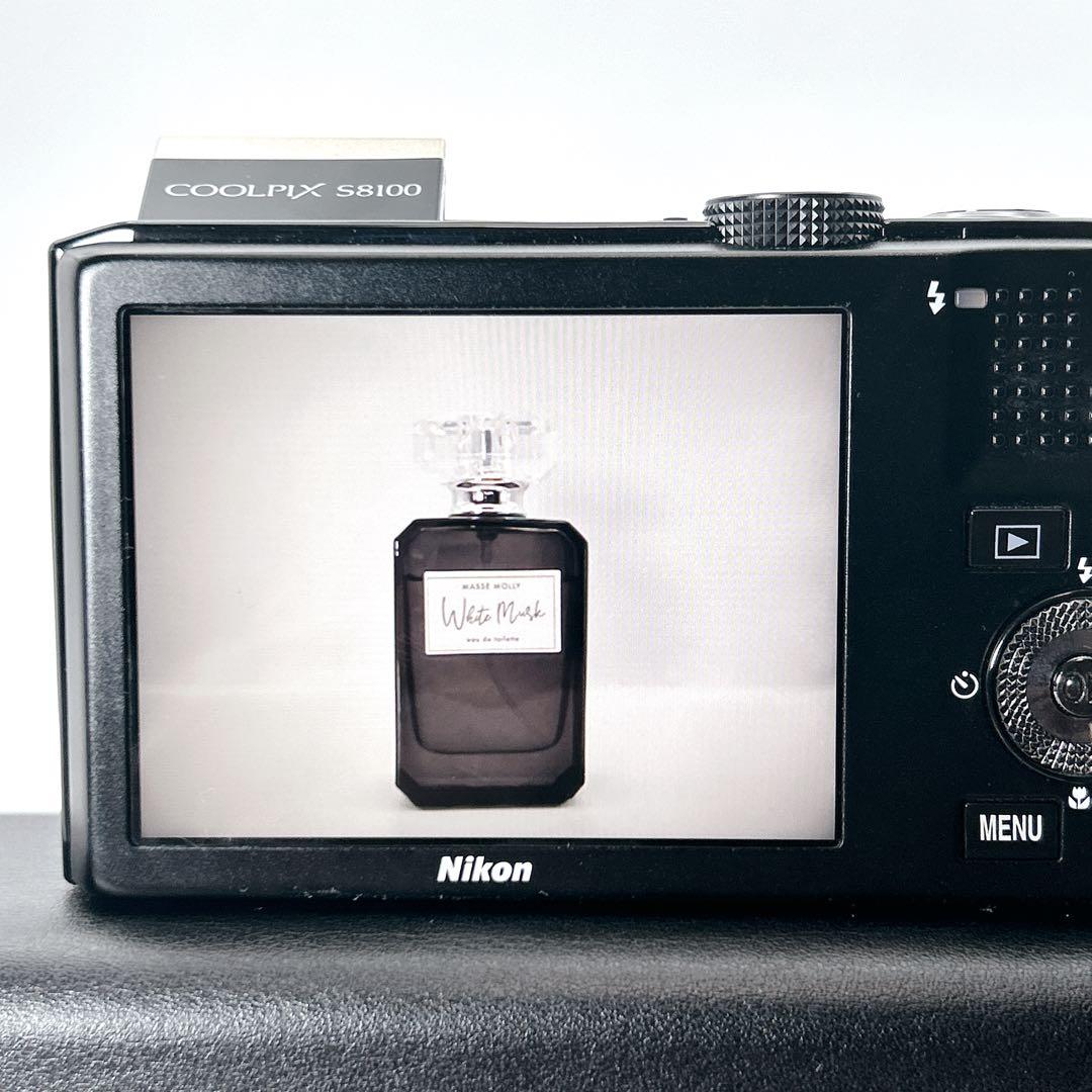 【美品】Nikon COOLPIX S8100 ゴールド コンデジ　ニコン
