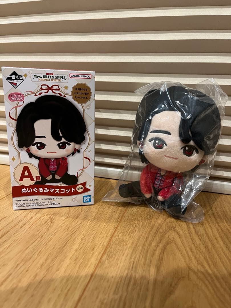 ミセス　ぬいぐるみマスコット　A賞 大森元貴さん