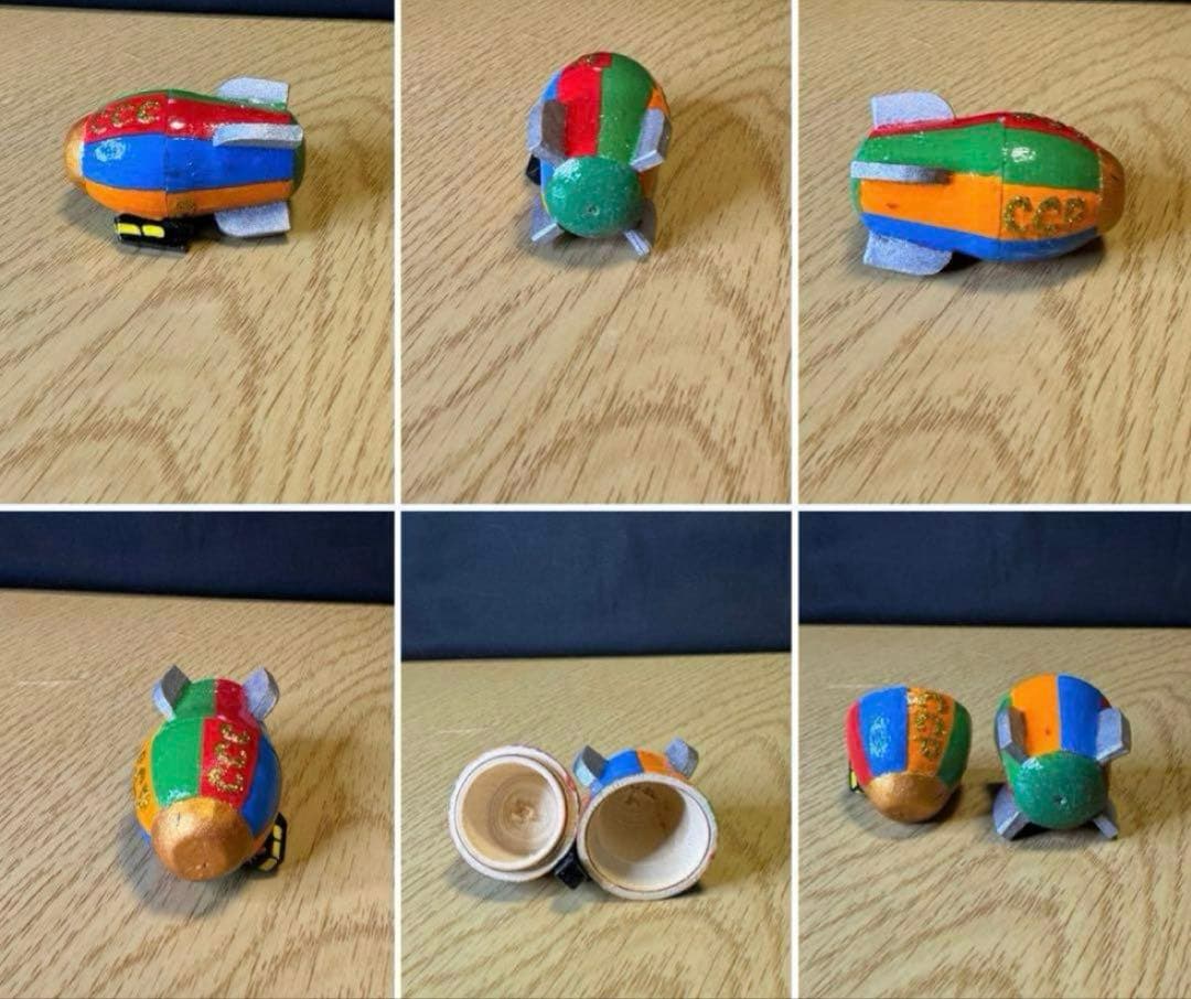 ロシア　アーティスト　宇宙マトリョーシカ　3組。長期保存