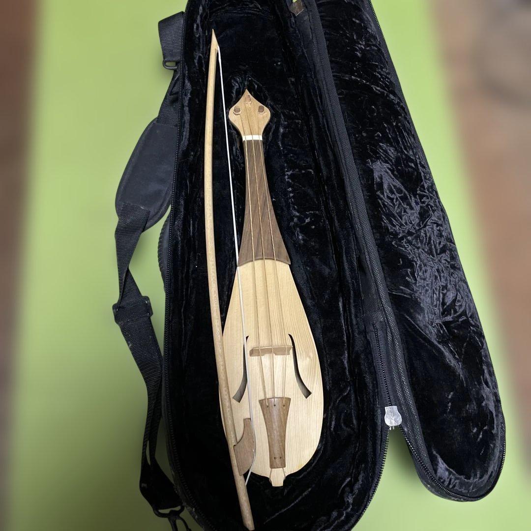 中世古楽器　レベック　古楽器　REBEC 中世フィドル