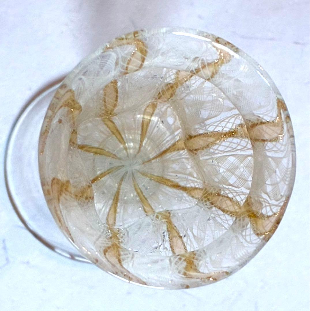 アンティーク　ベネチアングラス　ムラノ　レース　16