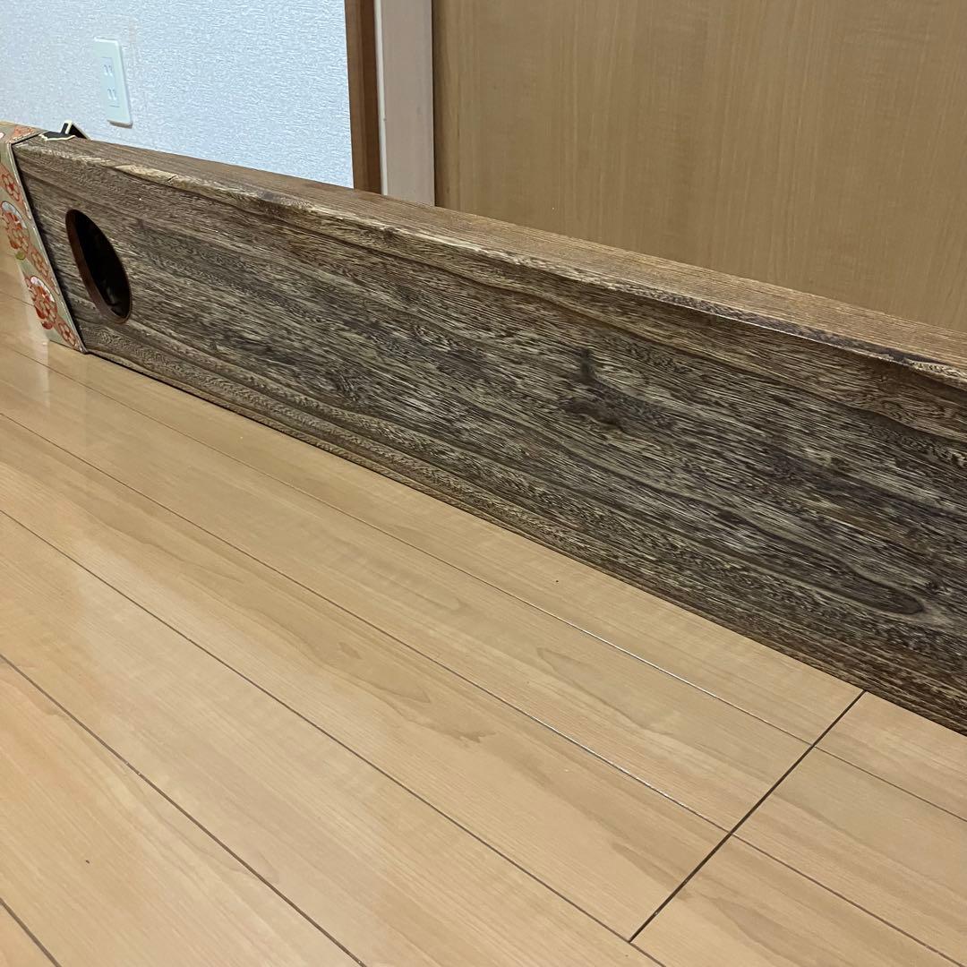 13弦 筝 琴　詩絵あり　すだれ彫り