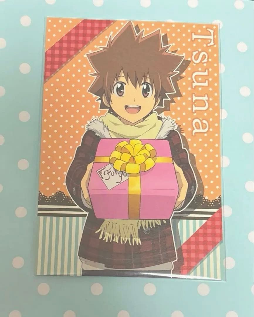 家庭教師REBORN 沢田綱吉　リボアニ　ポストカード　ホワイトデー