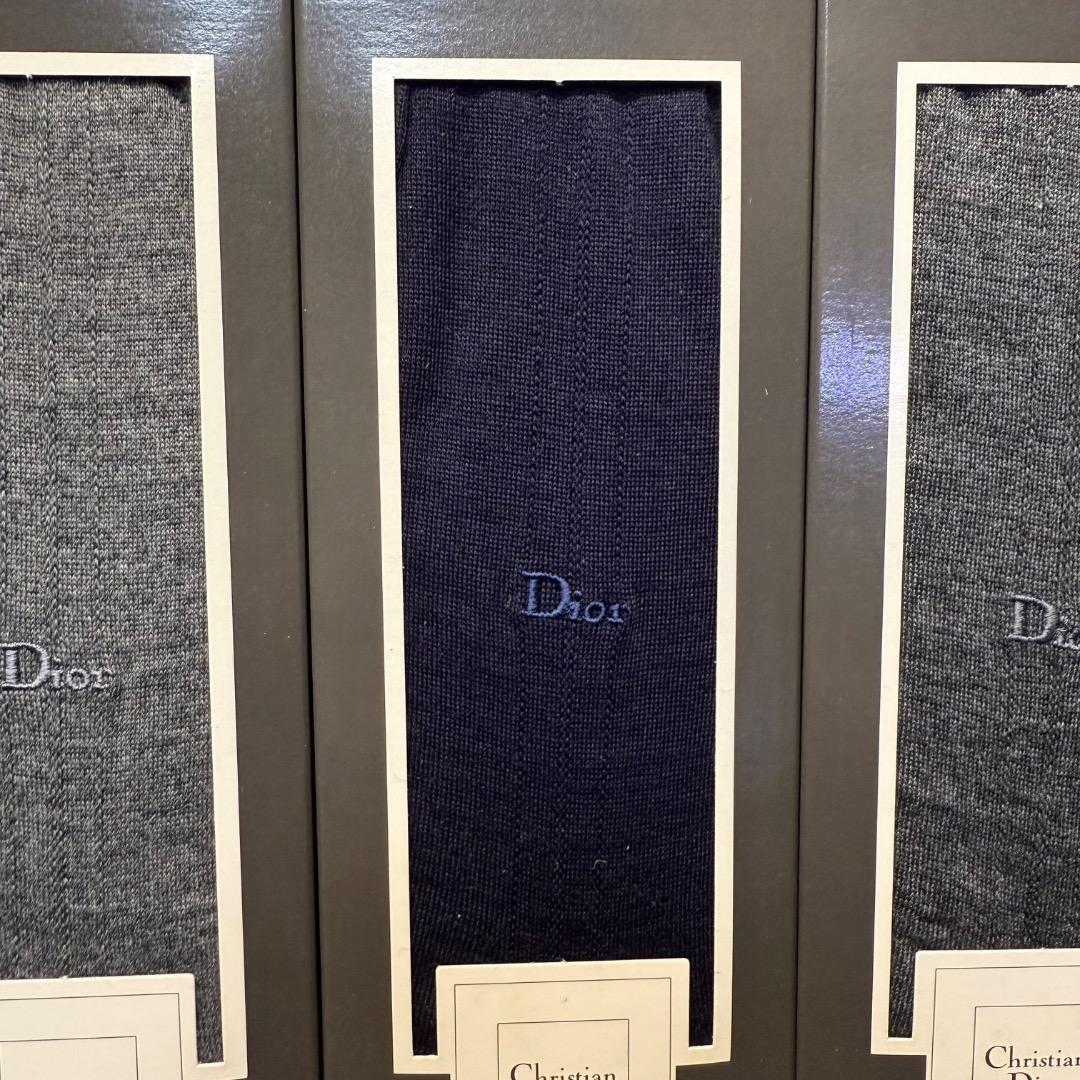 ◉H裏左横1004 未使用保管品 Christian Dior 靴下 6点まとめ