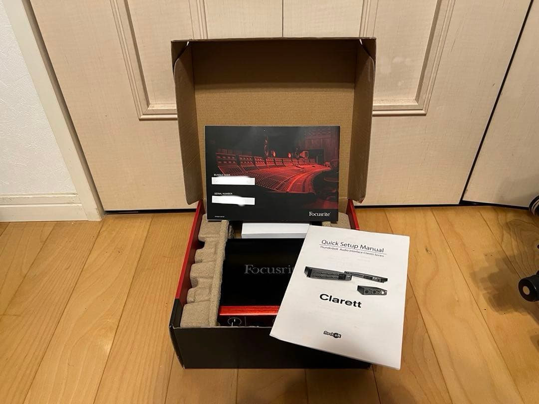 DTM・DAW Focusrite Claret 2Pre Thunderbolt