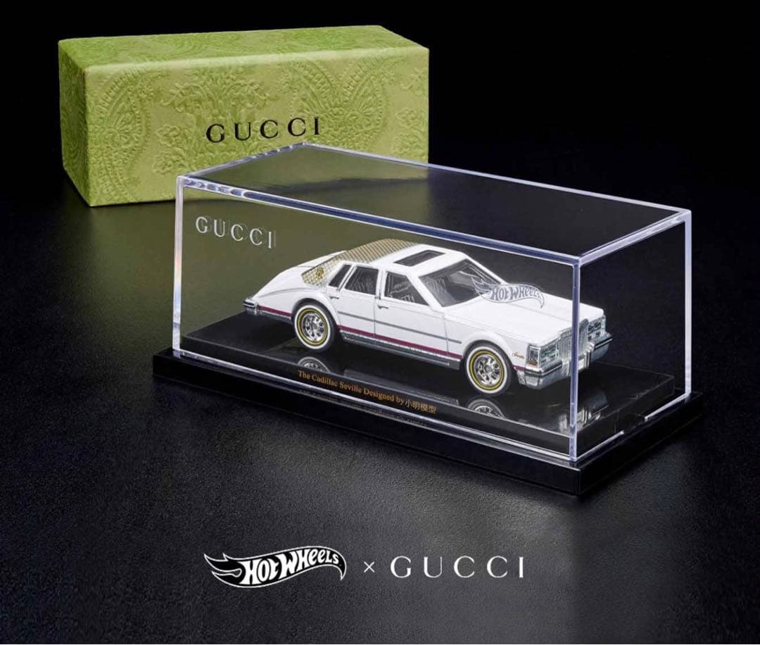 グッチ×ホットウィール AB2716 キャデラック セビル レプリカ ミニカー