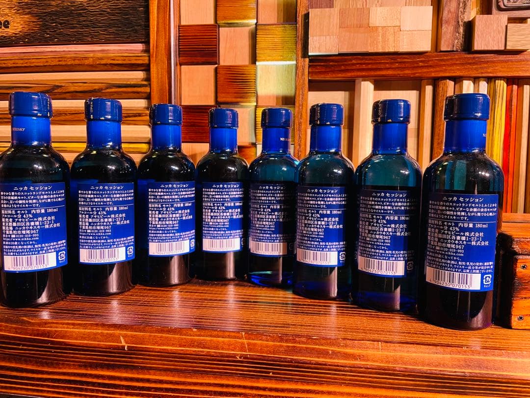 【新品・未開栓】ニッカ セッション 180ml 43% 8本セット