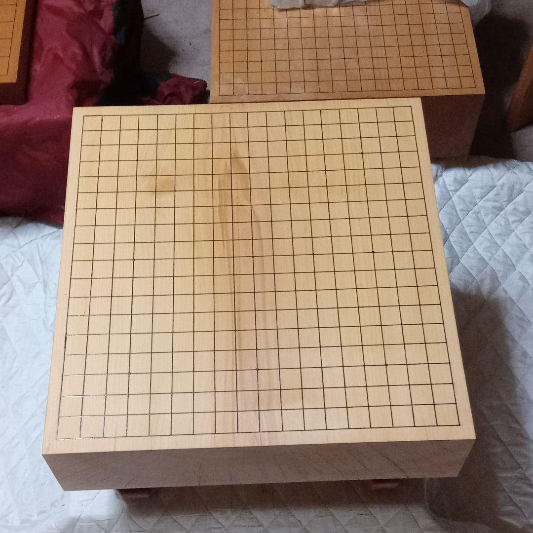 国産本榧の木足つき碁盤