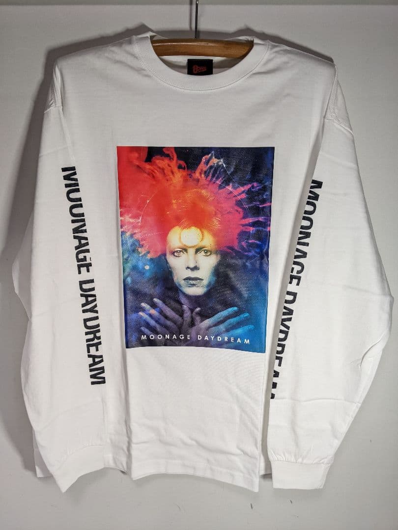 新品 David Bowie デヴィッドボウイ バンドTシャツ シャツ ロンT