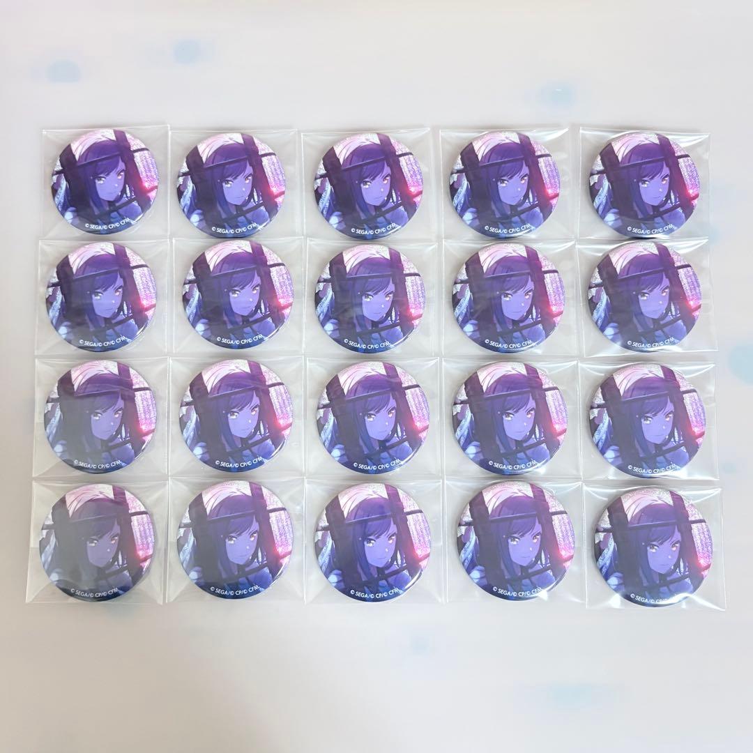 プロセカ 白石杏 グリッター缶バッジ 12C