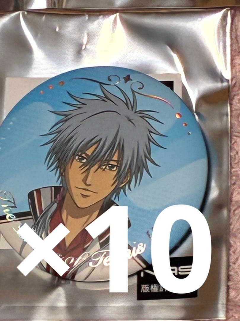 新テニスの王子様 ジャンプフェスタ2026 中外鉱業 仁王雅治 缶バッジ 10枚