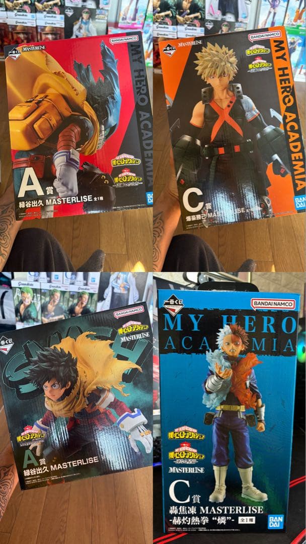 僕のヒーローアカデミア フィギュアセット 4