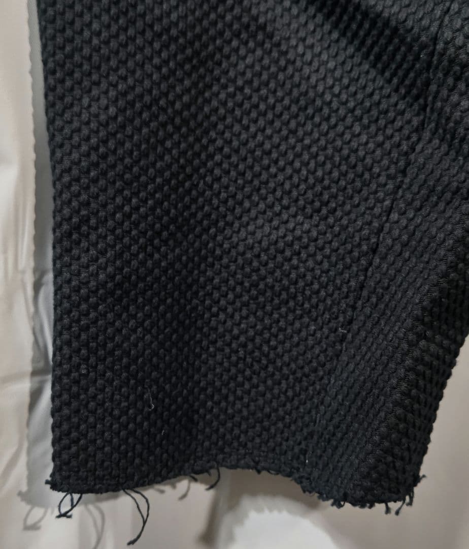 AVIALAE DROPCROTCH HEAVY WAFFLE ブラック