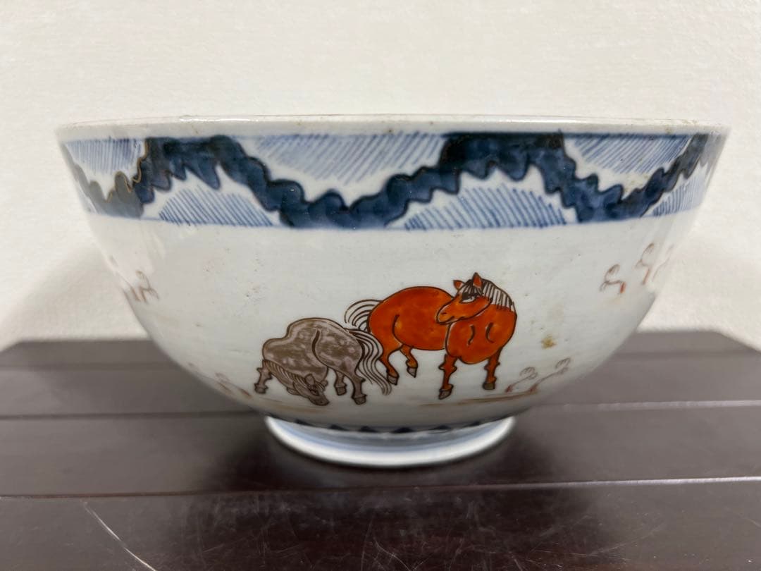 古美術　どんぶり　茶碗 江戸時代　MT 1--121