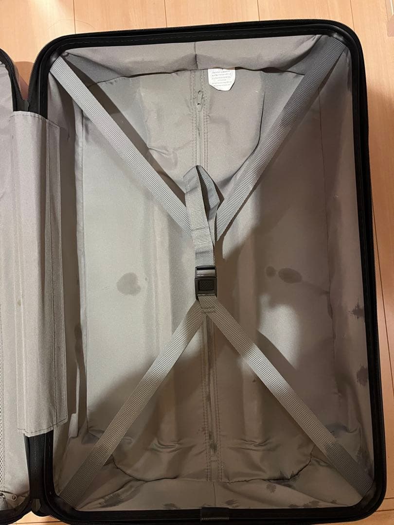 無印良品 スーツケース 63L キャリーケース 大容量 ストッパー付き　4輪