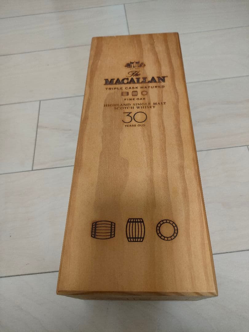マッカラン30 木箱