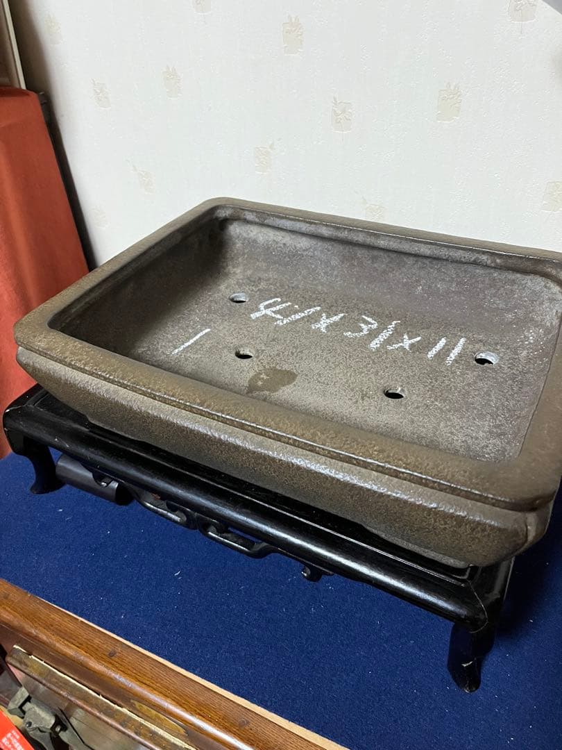 284 盆栽　盆栽鉢　植木鉢　和鉢　秀峰