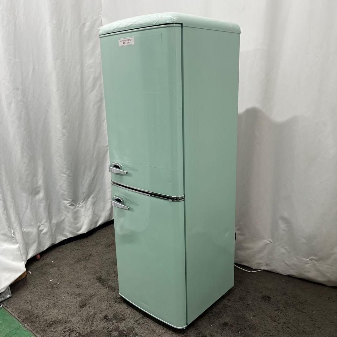990　【未使用・展示品】　冷蔵庫　レトロ　一人暮らし　綺麗　設置無料