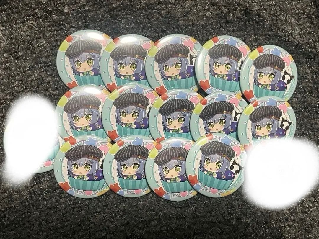 バンドリ ロック 朝日六花 カフェ 缶バッジ 2022 SD ちびキャラ 15点