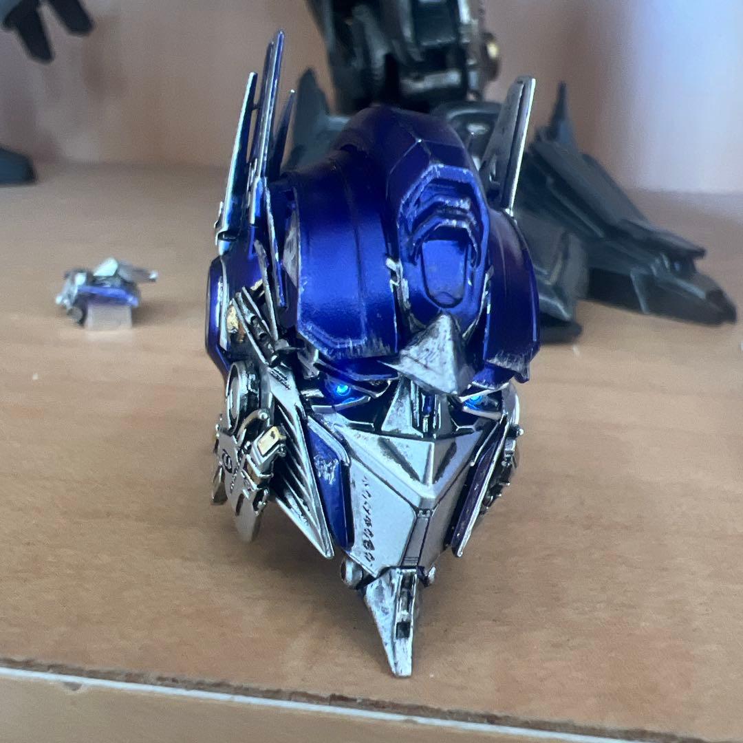 dlx Jetfireとkoオプトマスプライム　カスタムヘッド合体セット