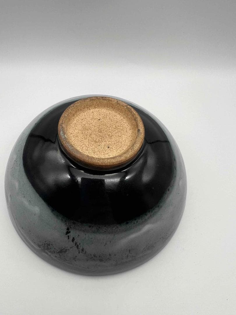 田中　宋時代黑釉窯変釉茶碗 黑釉建窯茶盞天目茶碗旧家蔵出し唐物(A-63)