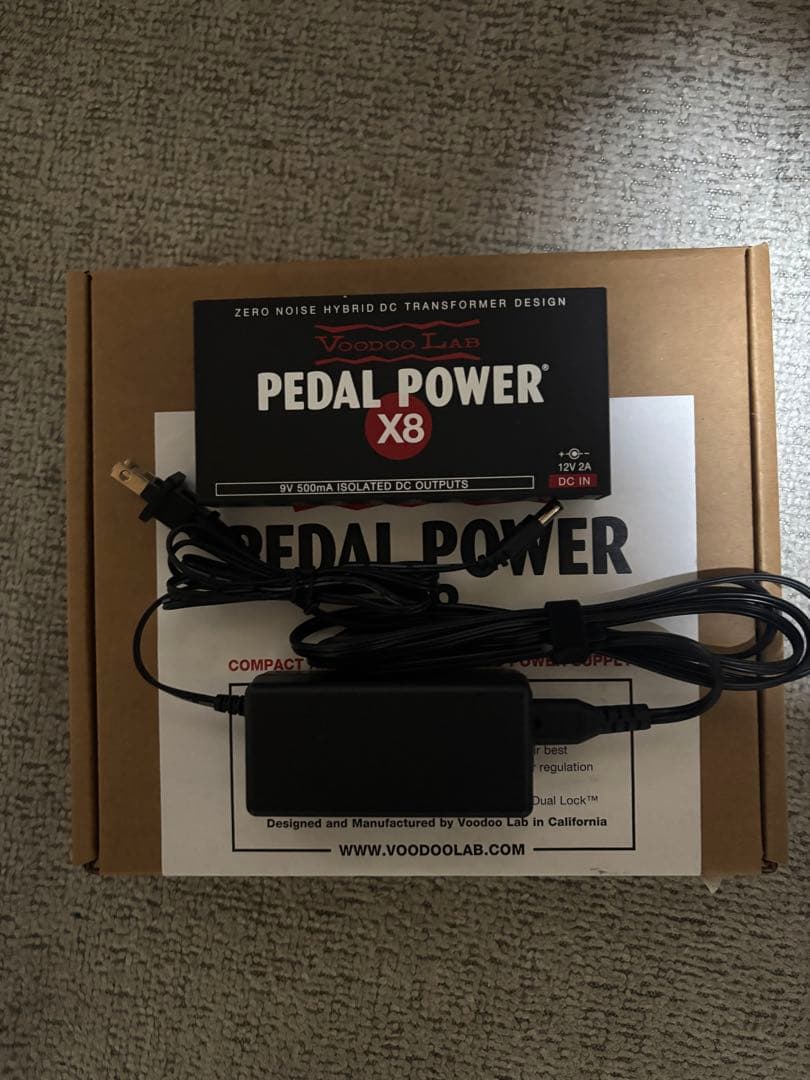 ギター voodoo lab pedal power x8