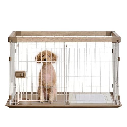 【人気】アイリスオーヤマ 犬 サークル ウッディシステムサークル SWS-900