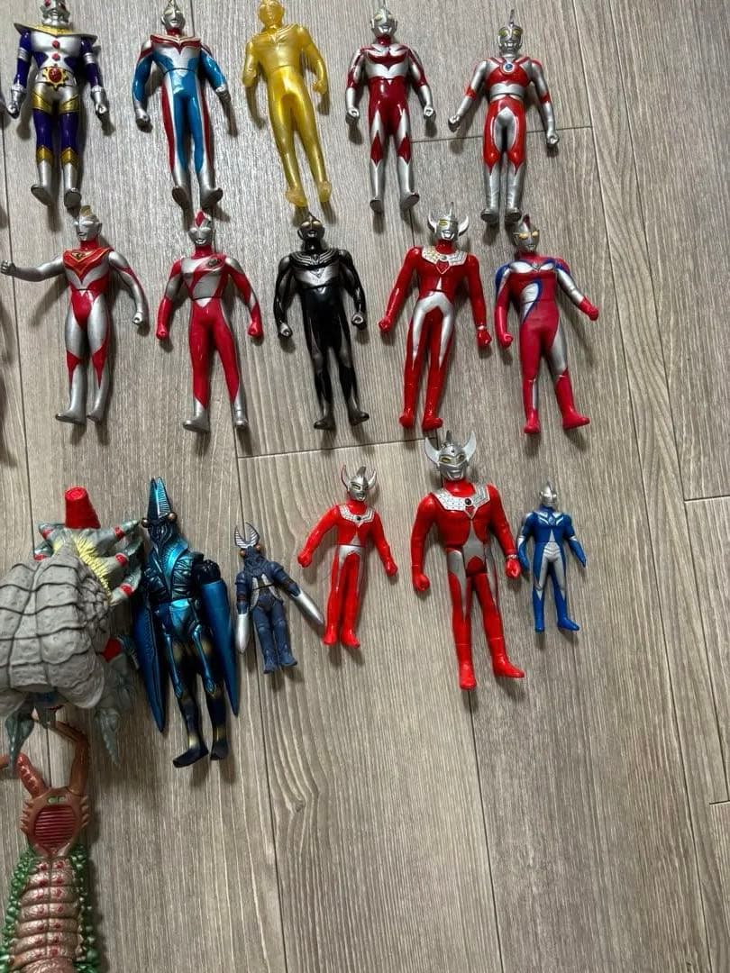 ジャンク　仮面ライダー　ウルトラマン　ソフビ　大量　まとめ売り