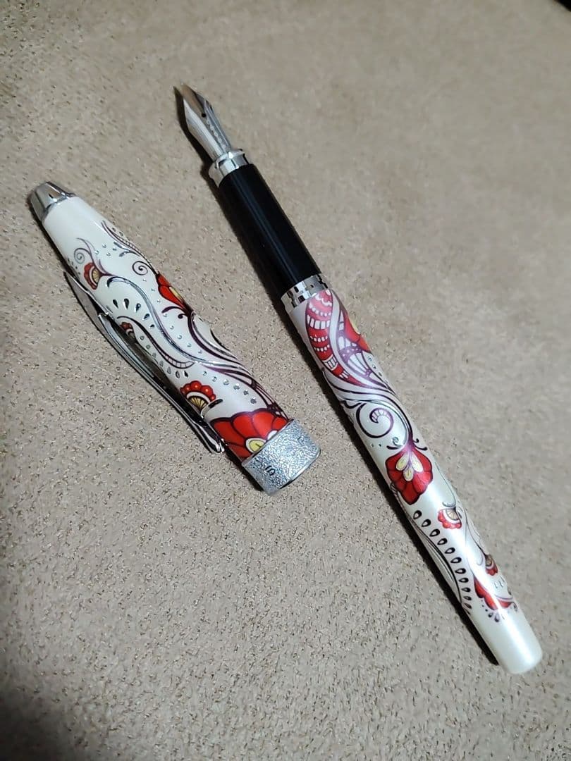 CROSS 万年筆　ボタニカレッド