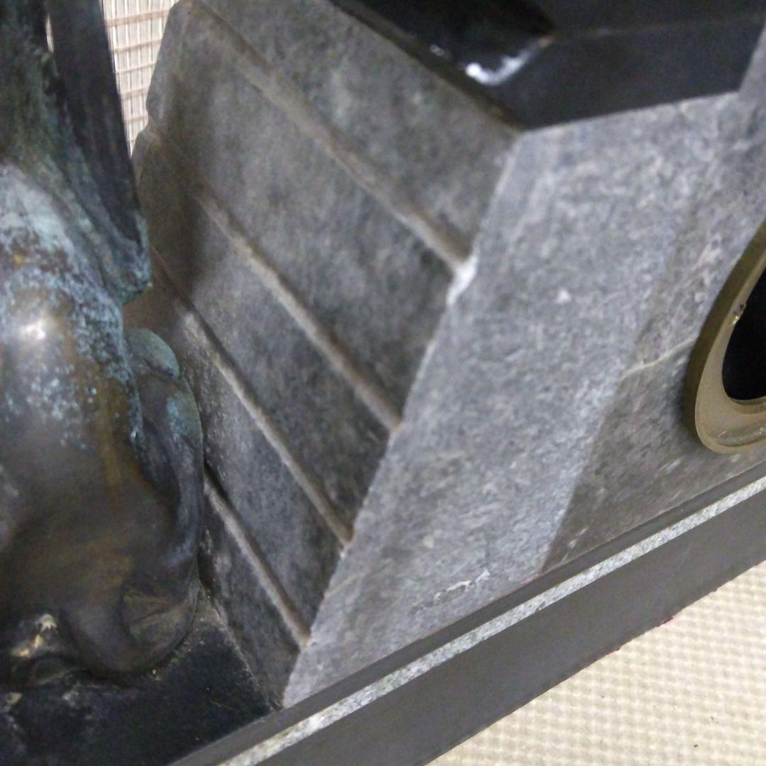 ☆☆【本日限定特価！エジプト様式/マンテルクロック ジャンク品】