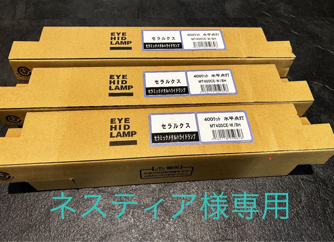 ネスティア EYE HID LAMP MT400CE-W/BH 400W