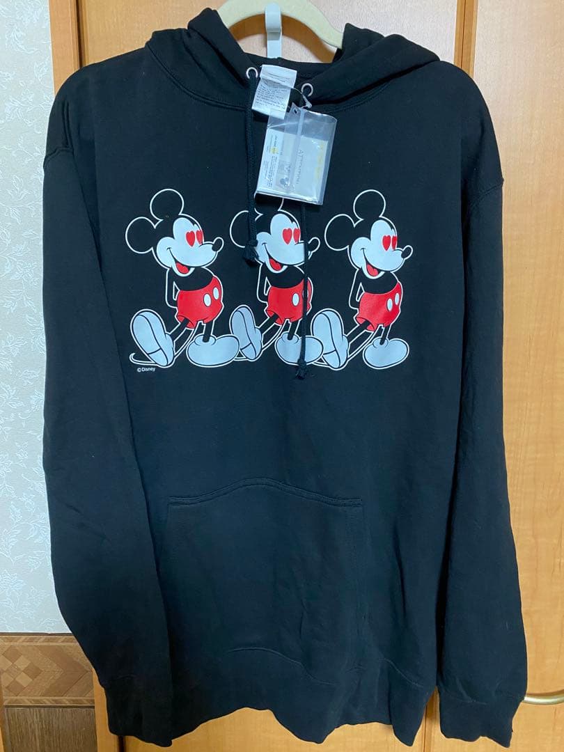 新品JAMMADEBOUNTYHUNTERコラボラブミッキーパーカーXL