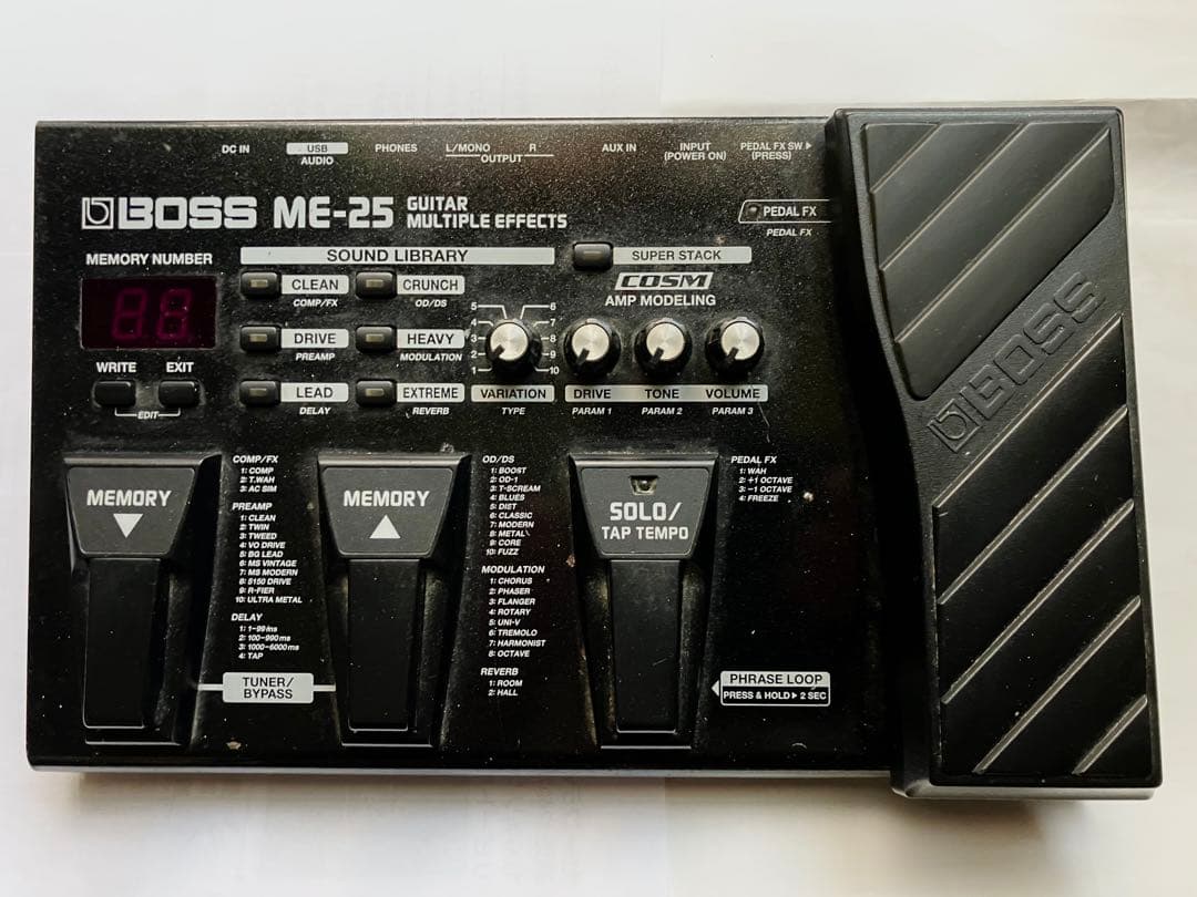 BOSS ME-25 マルチエフェクター