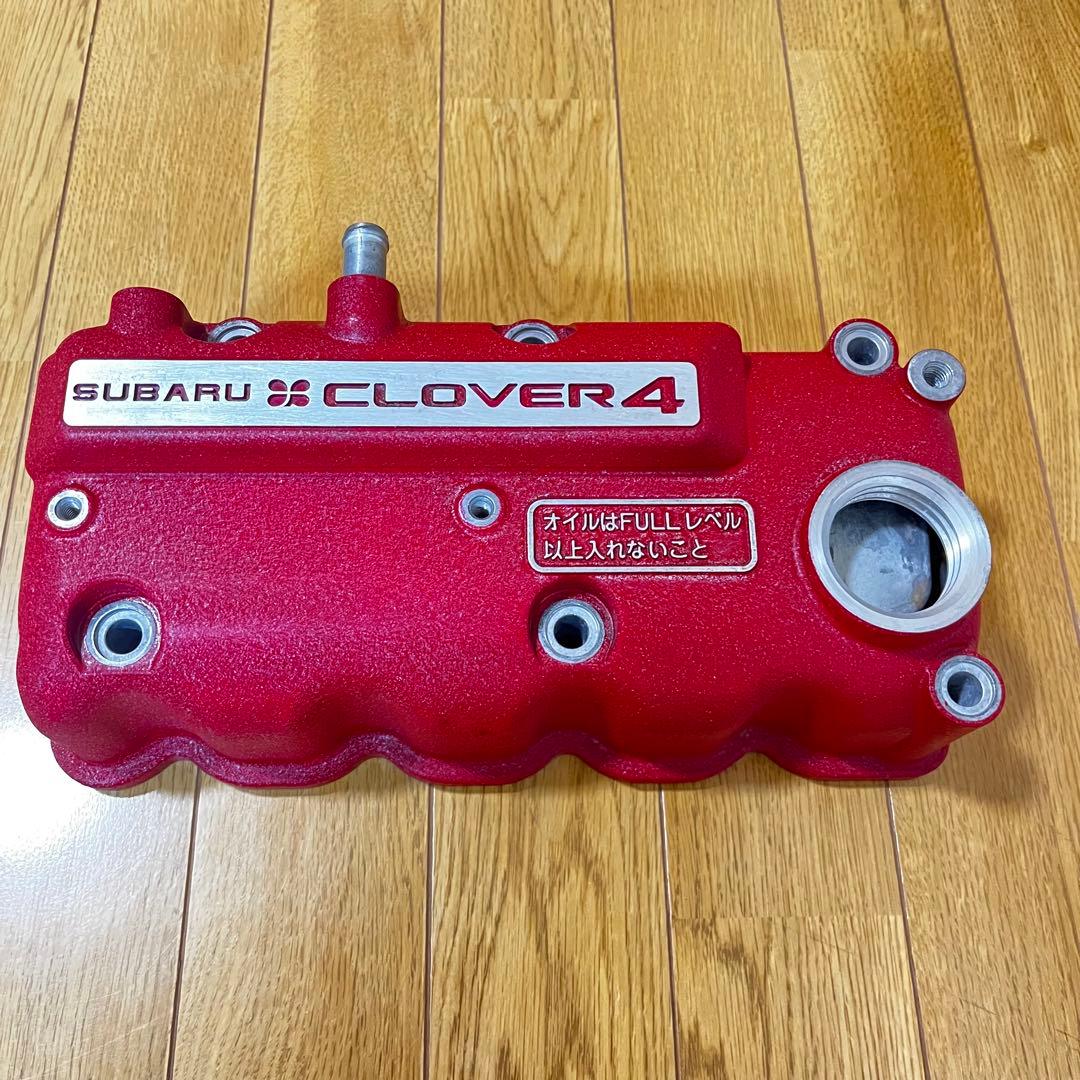 スバル　サンバー　タペットカバー　後期　赤帽仕様　塗装後未使用　結晶塗装