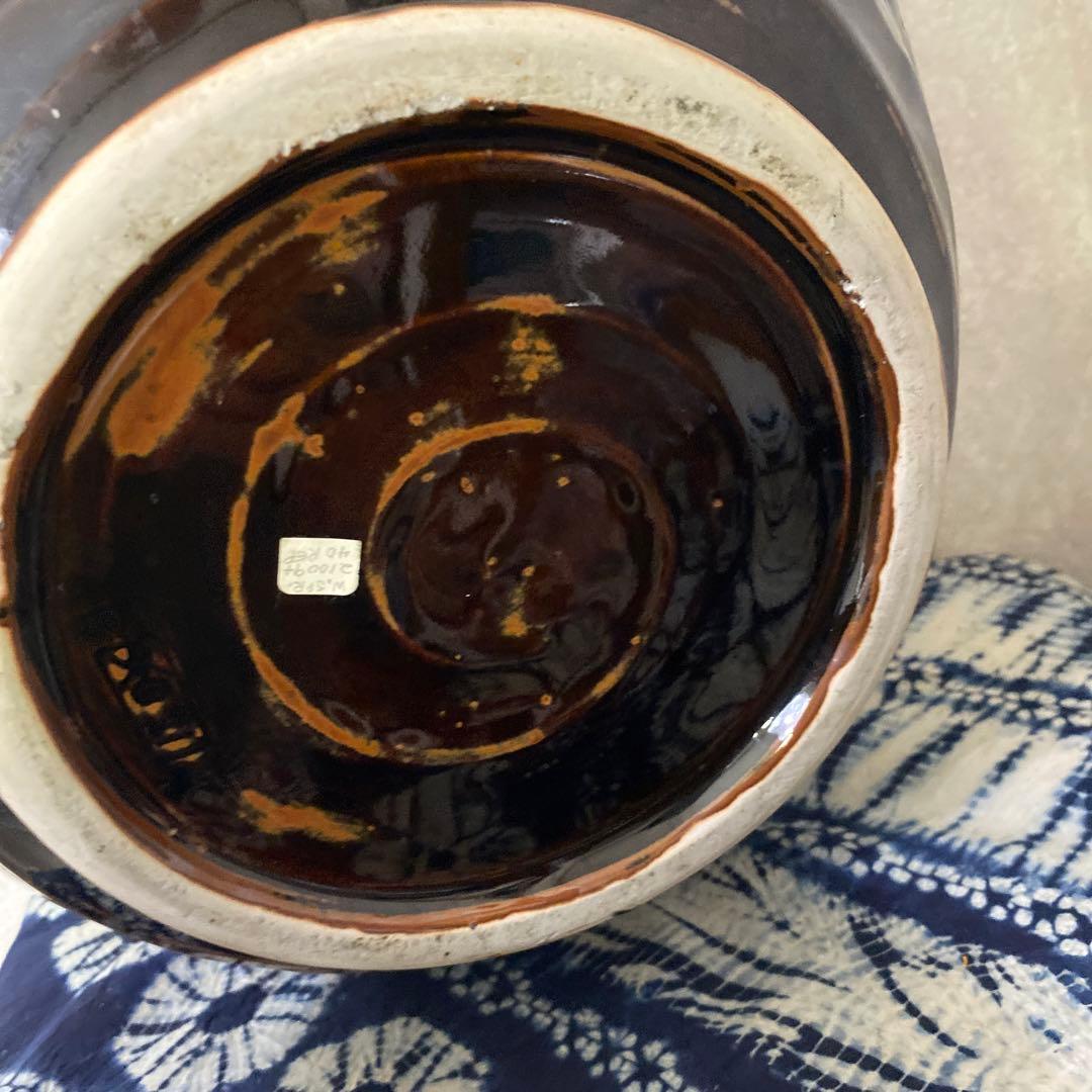 隅田焼　大鉢　石黒香ニ　井上良斎