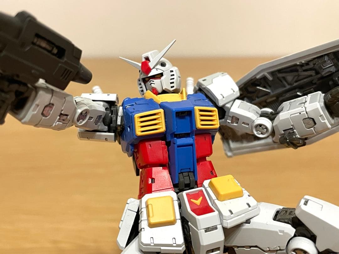 RG ガンダム 2.0 G-3 組立済み　一部塗装 ２体セット