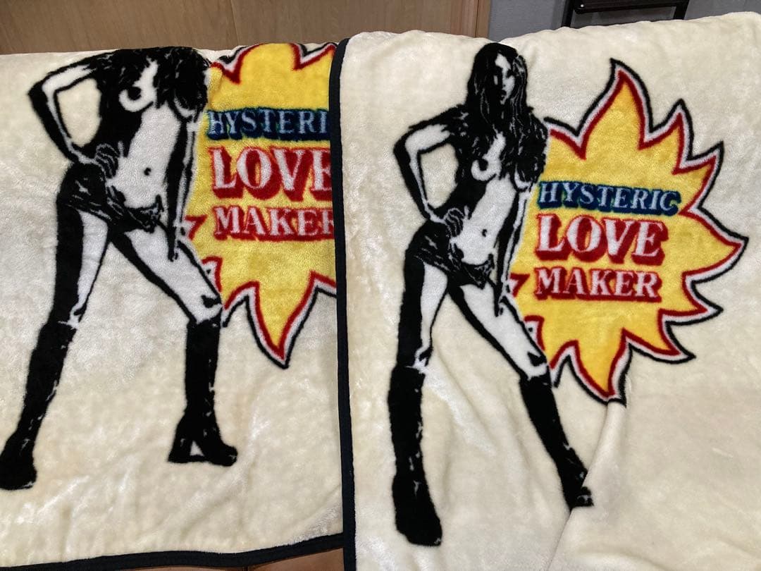 【2枚セット】ヒステリックグラマーノベルティブランケット 毛布 hysteric