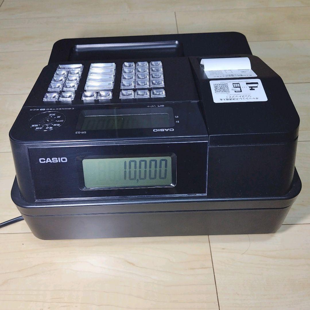 CASIO SR-G3-BK　鍵　付属品あり　動作確認済　美品　インボイス対応