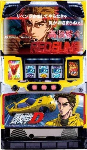 パチスロ実機　Ｓパチスロ頭文字Ｄ　ＸＲ　啓介パネル　不要機ボリューム調整付