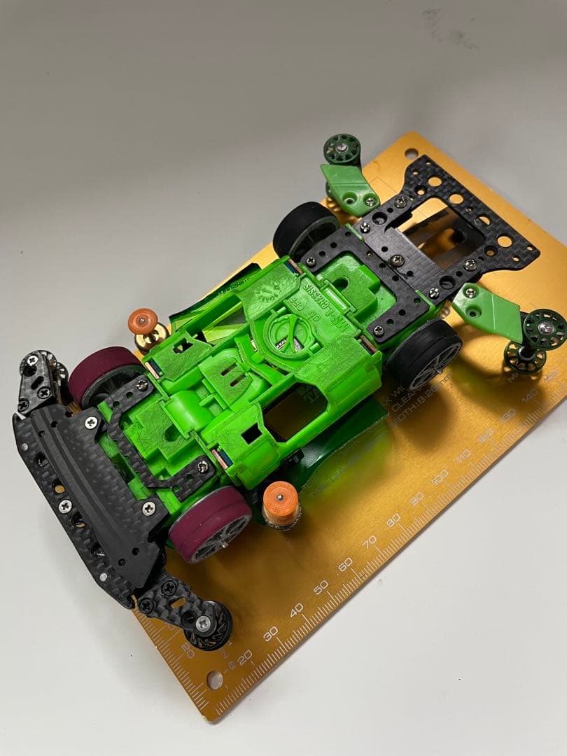 ミニ四駆 ＭＳフレキ完成車 セット 充電器 ペラタイヤ 加工ローラー