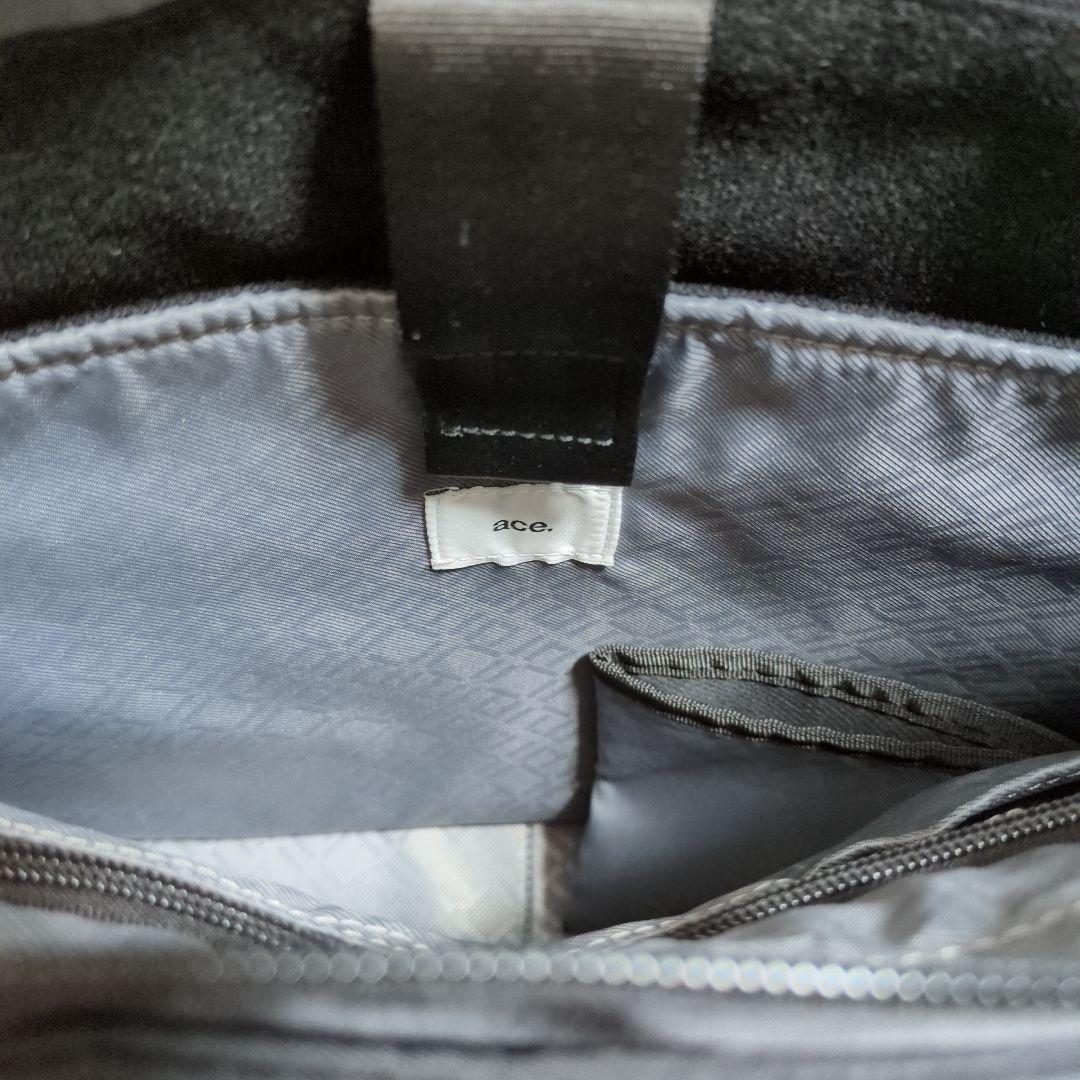 エースジーン ace. gene ビジネストートバッグ スリブライト 黒 13L