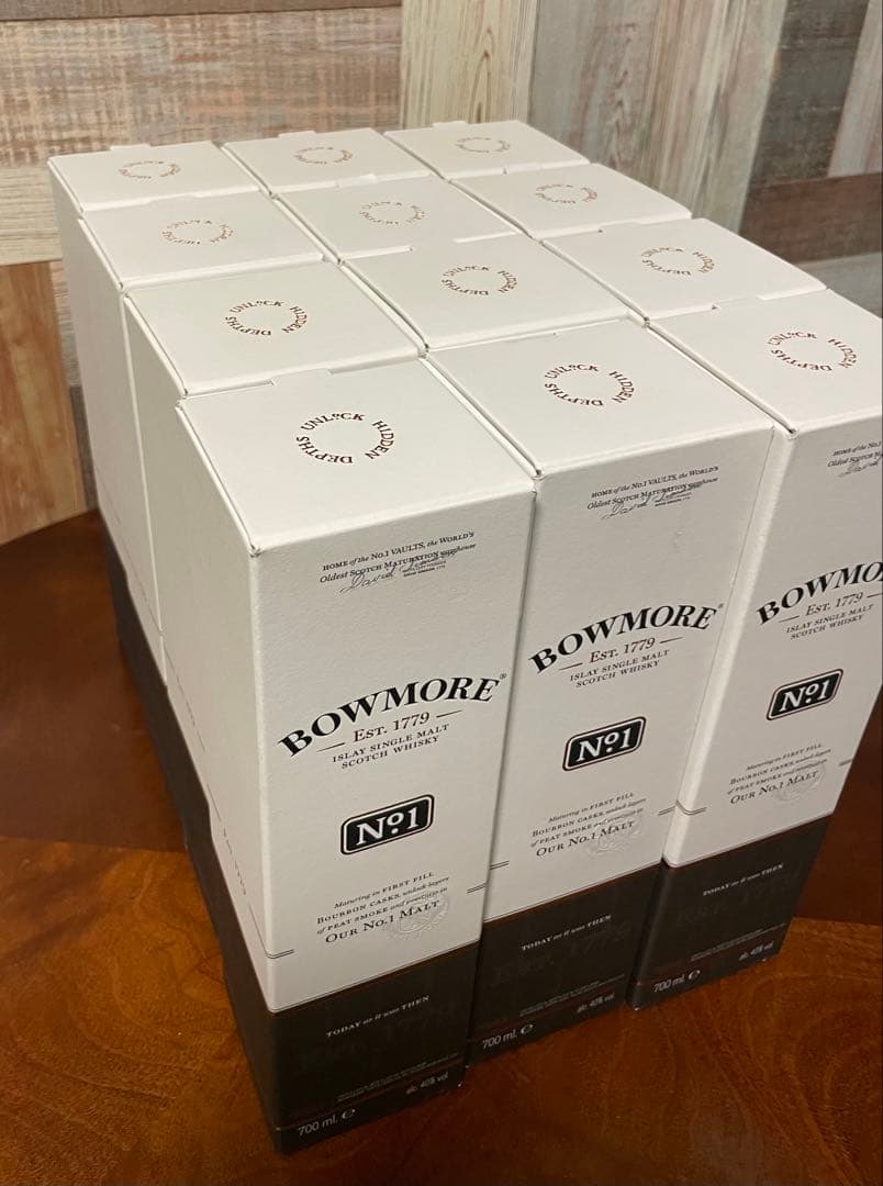 正規品BOWMORE ボウモアNo1 12本