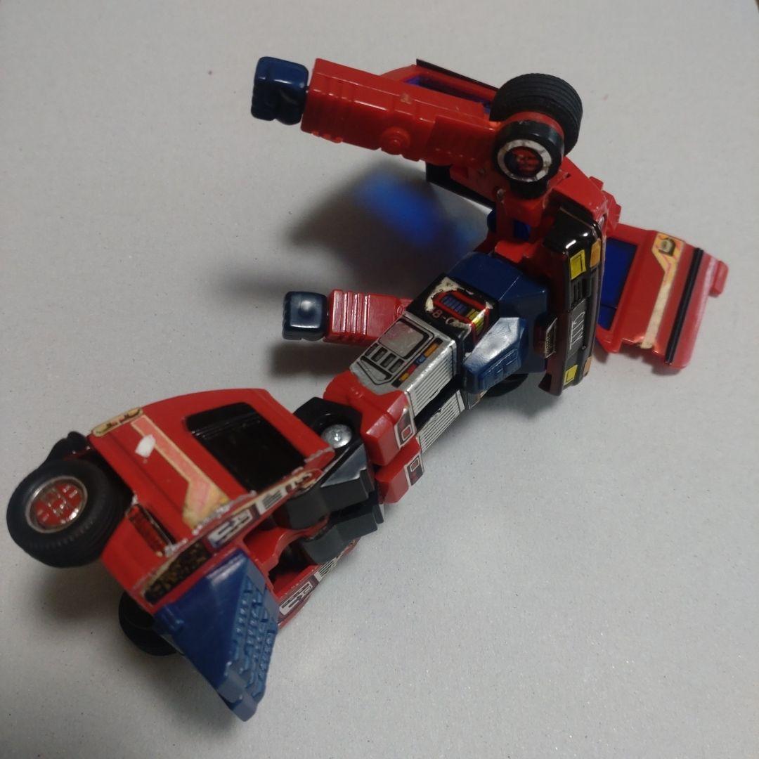 ダイアクロン　カーロボット　No.9 ホンダ・シティターボ　赤